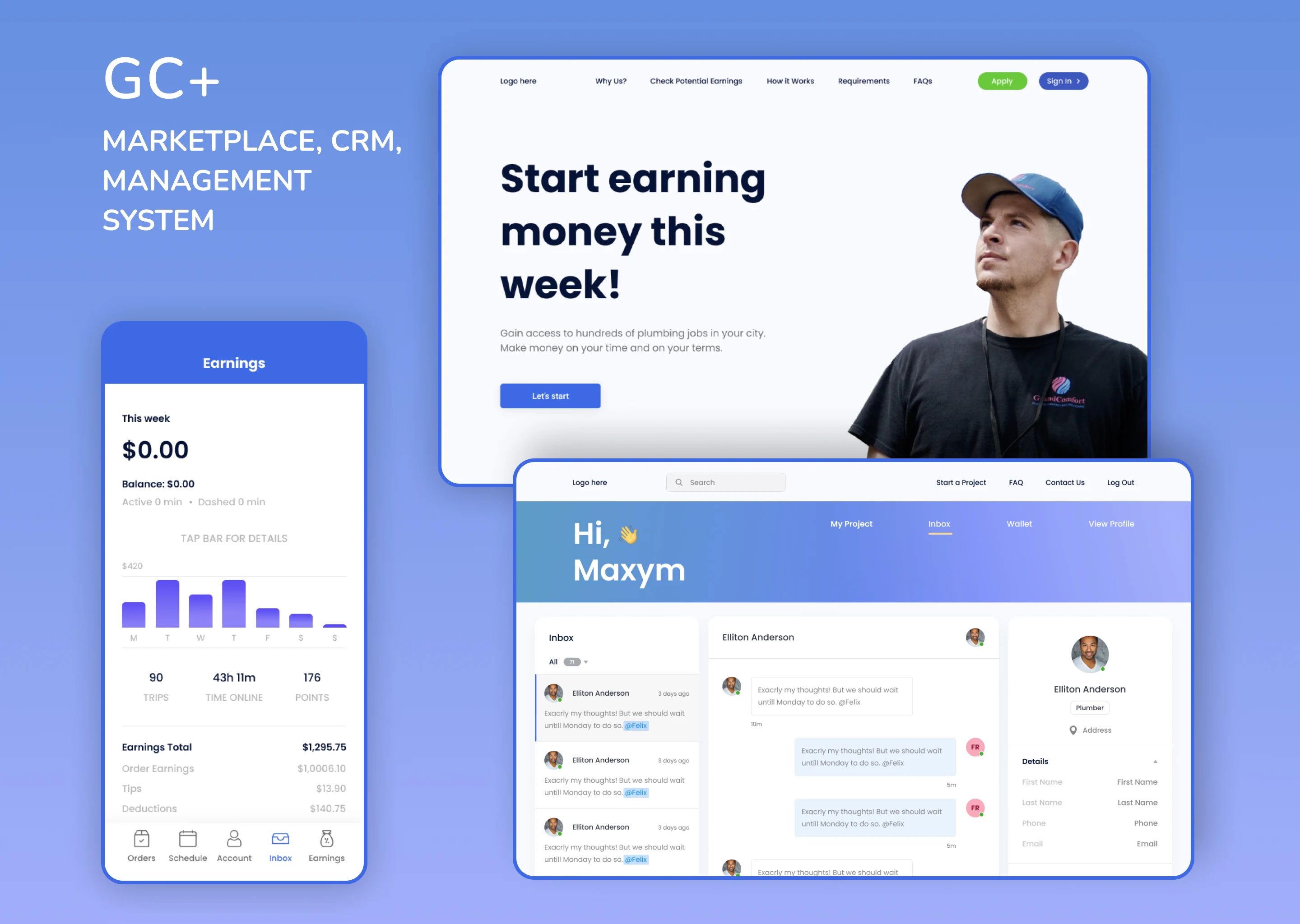 GC+ – COURSE MONETIZATION DASHBOARD